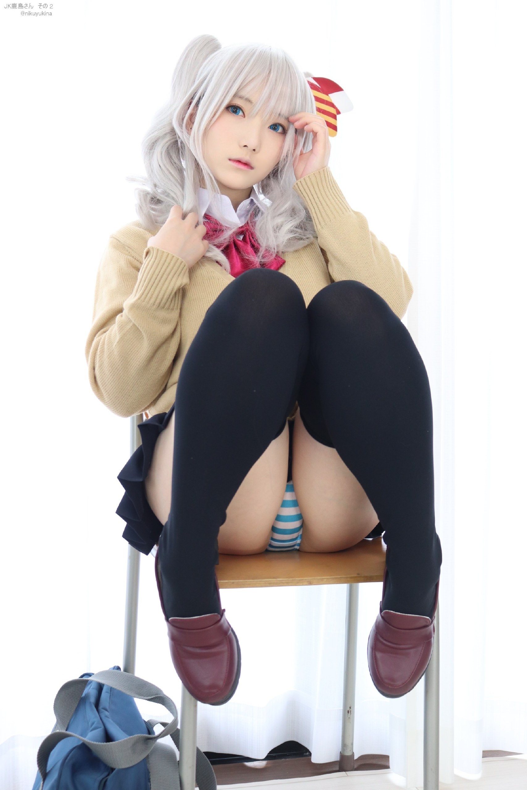 もぐもぐさん (雪菜) -ＪＫ鹿島さん その2 portrait photo