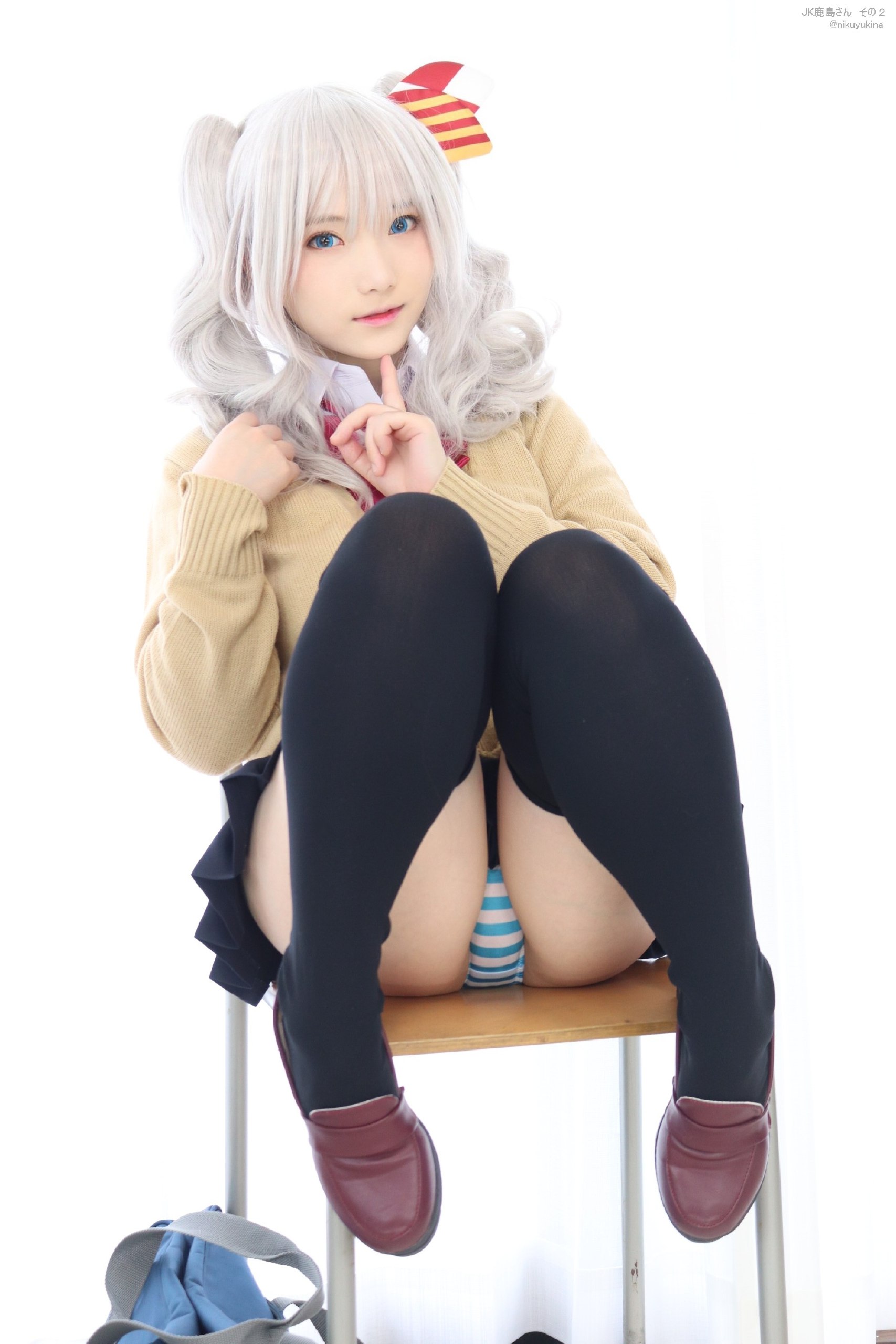 もぐもぐさん (雪菜) -ＪＫ鹿島さん その2 photography portrait