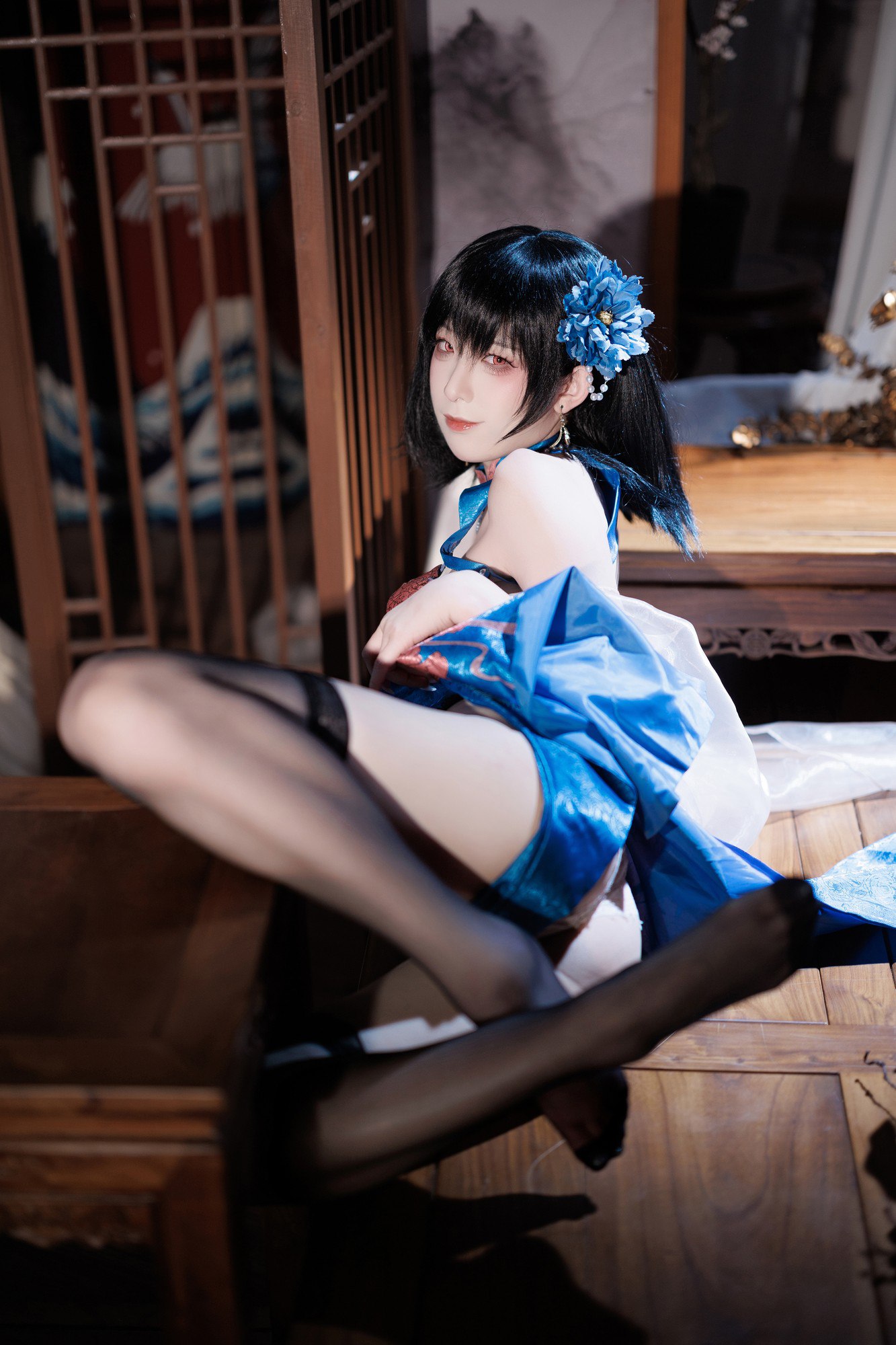 封疆疆v - 建武 旗袍 portrait photo