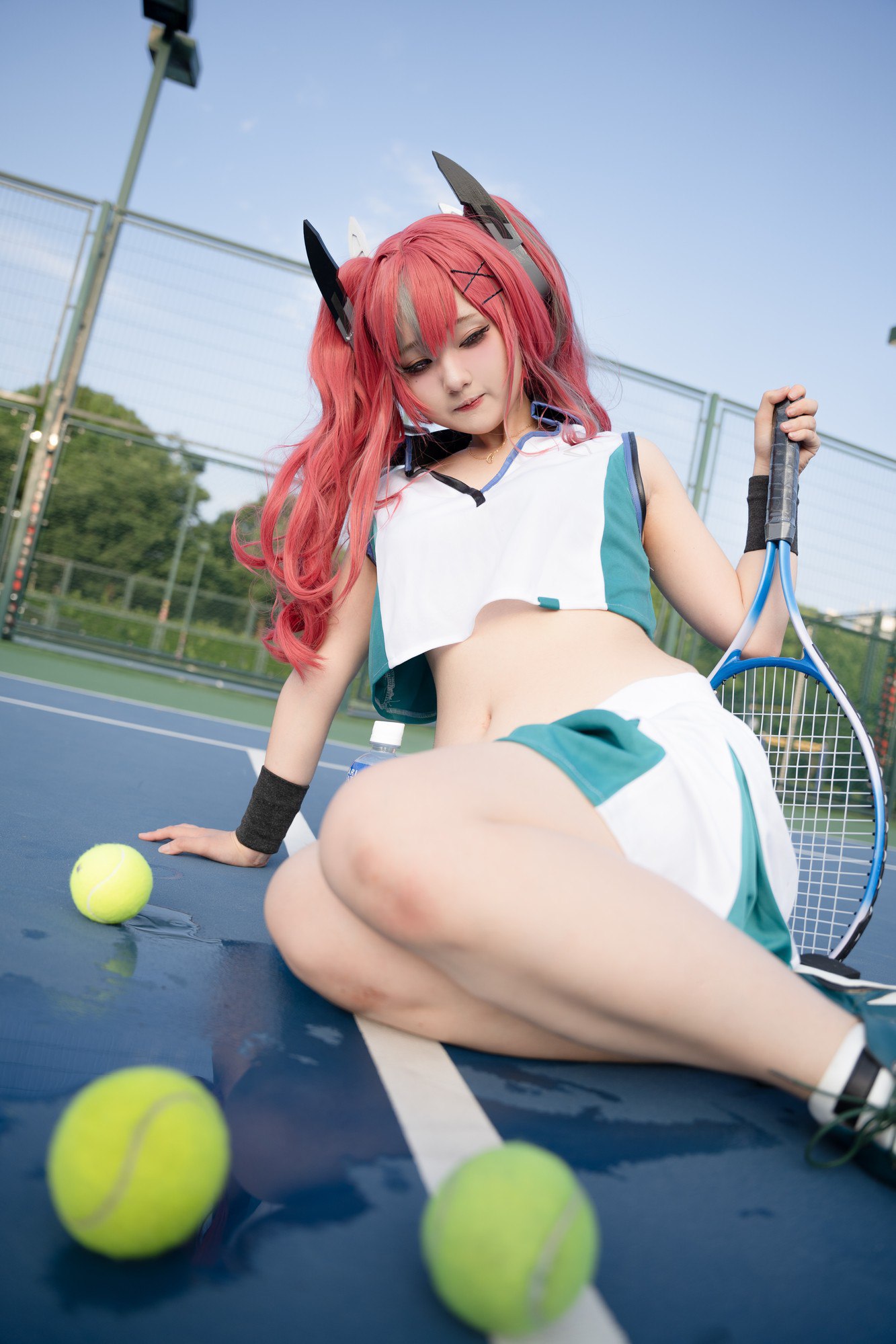 露Mercurius-i - 碧蓝航线 布莱默顿 炙热的网球练习 image