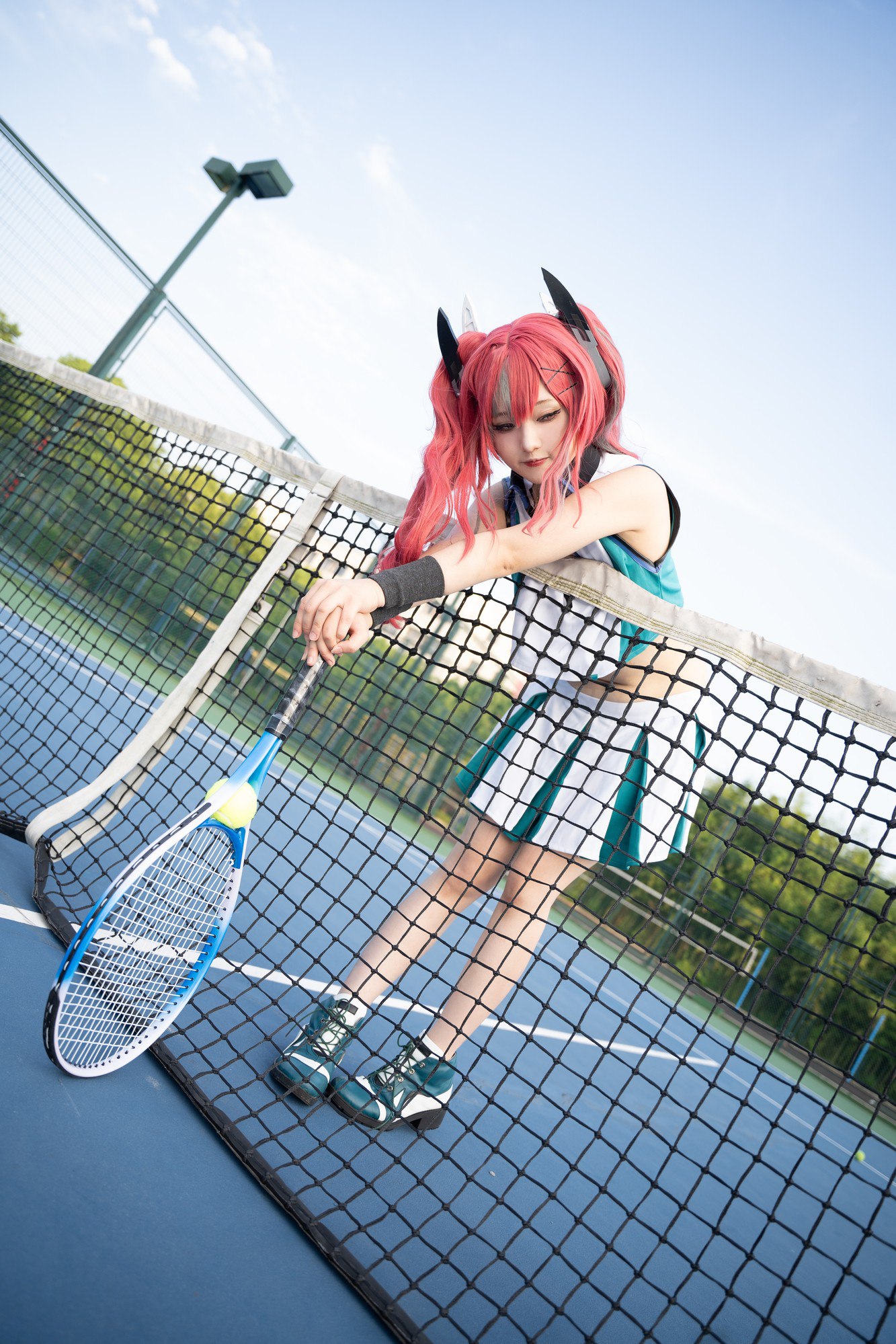 露Mercurius-i - 碧蓝航线 布莱默顿 炙热的网球练习 photo