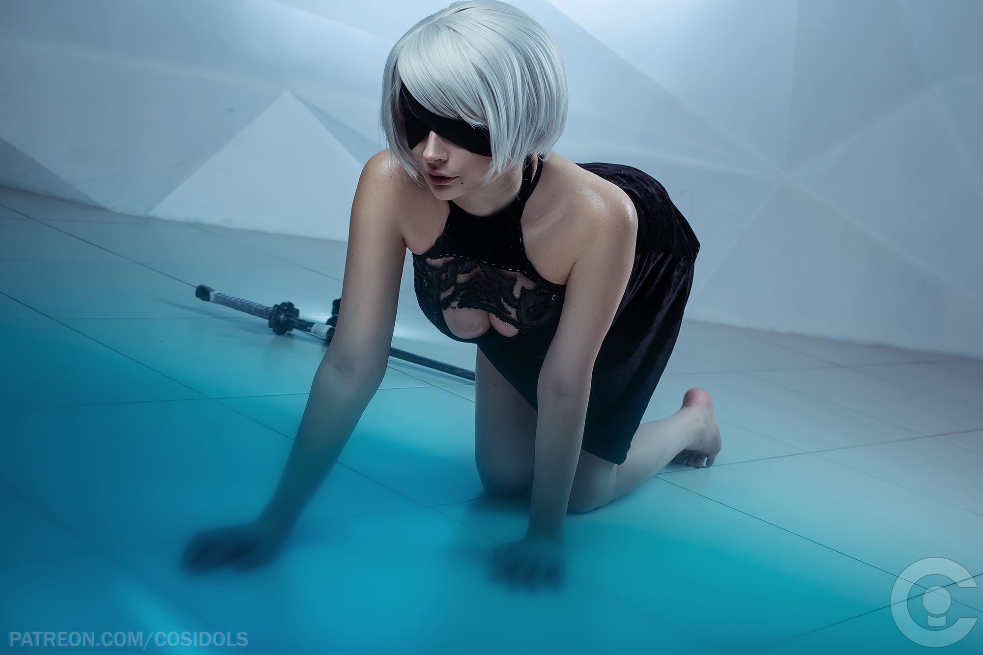 Daria Hime - 2B latex portrait photo