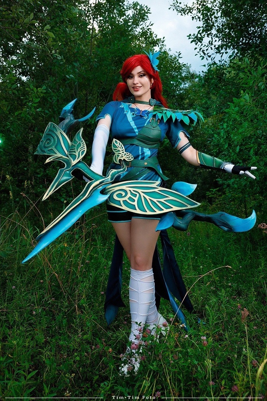 Juk cosplay Windranger portrait photo