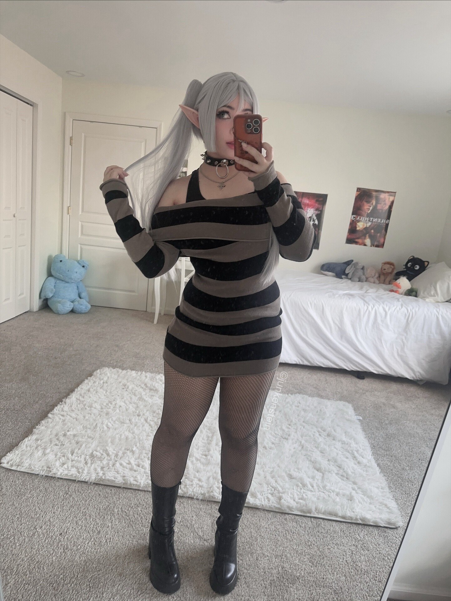 Junkenstein - Goth Frieren portrait photo