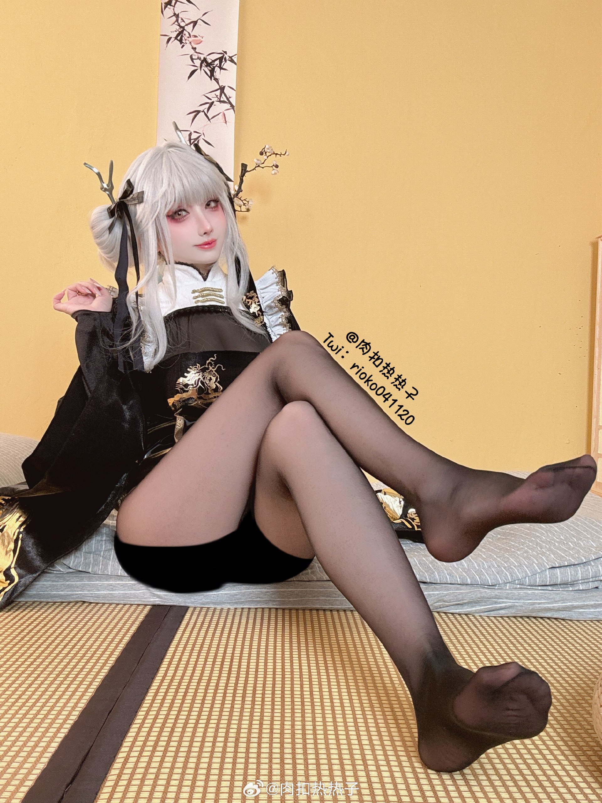 KANEKO_咔喵 & Rioko - 黑白兔 image