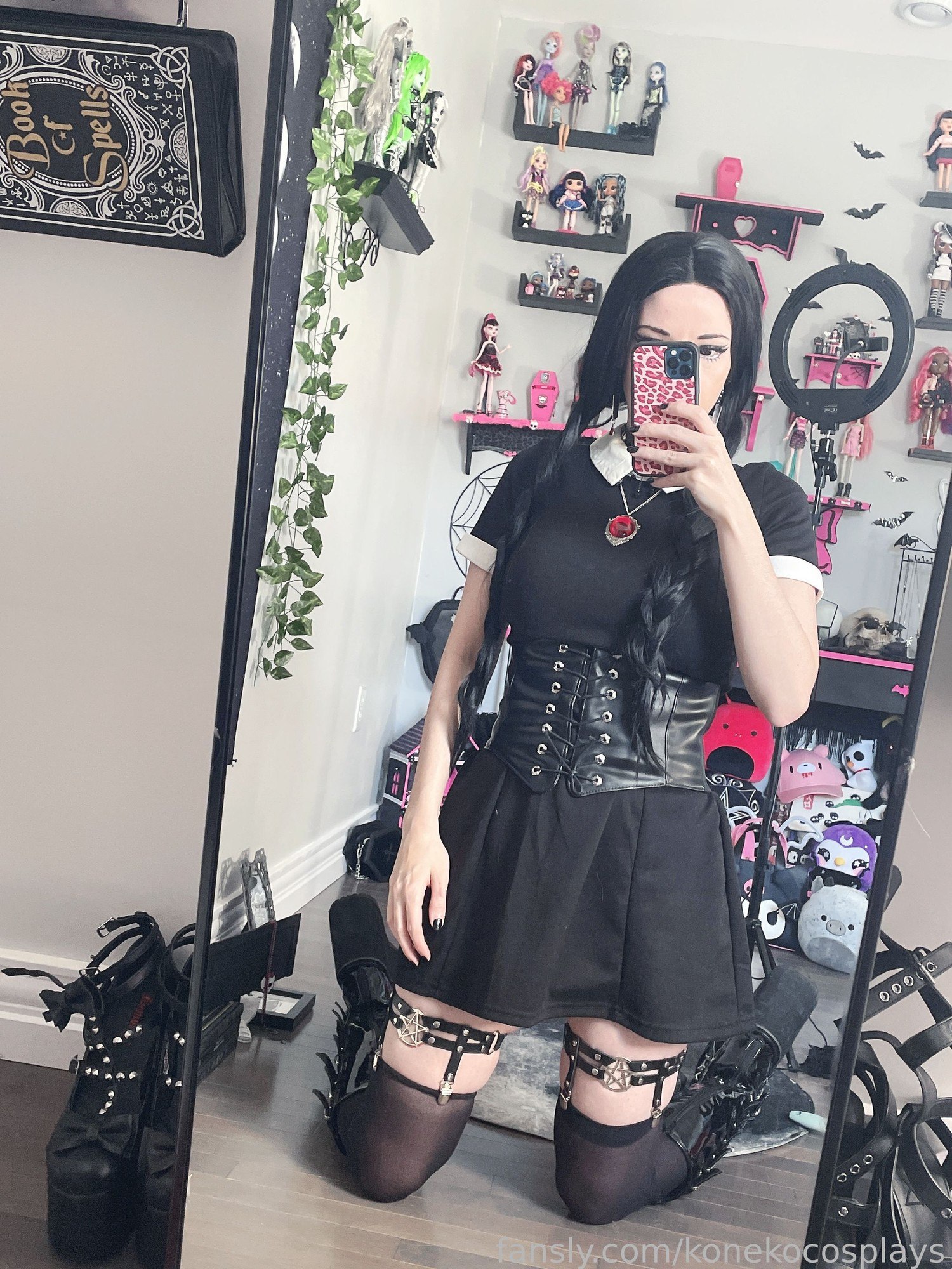 Koneko Cosplays - Wednesday leads