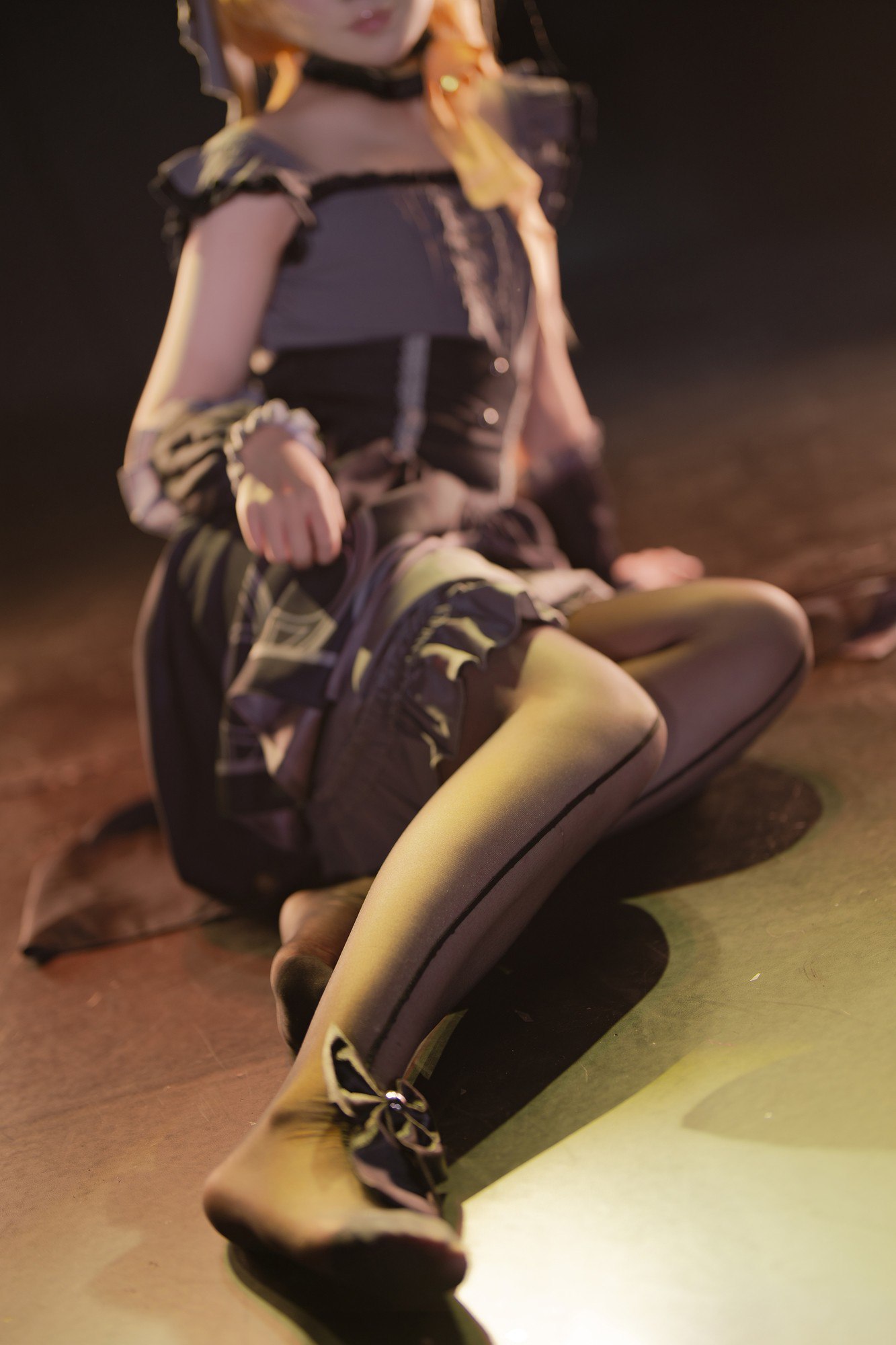 Lunananya - blue archive Iochi Mari (idol) photography portrait