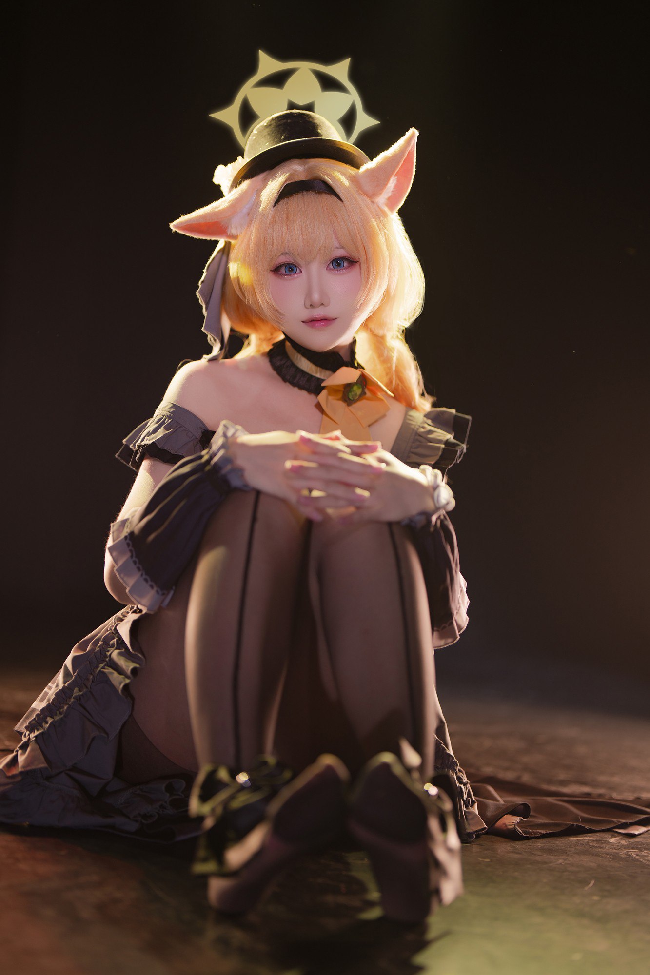 Lunananya - blue archive Iochi Mari (idol) portrait photo