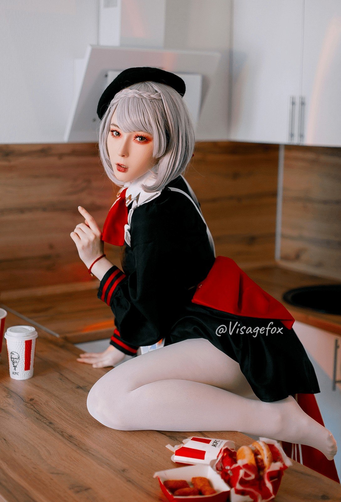 Visage Fox Noelle KFC character image