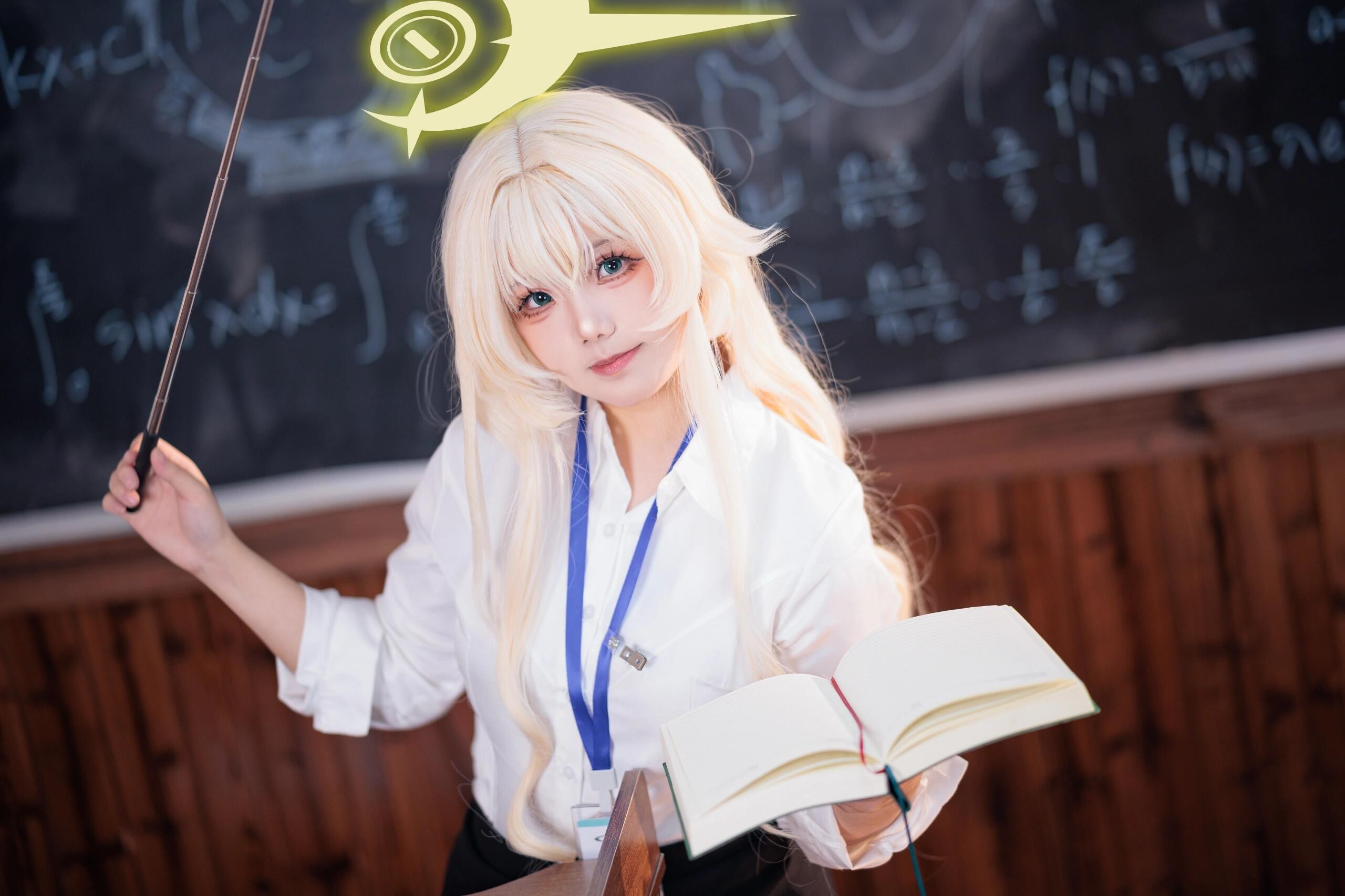 [不悬ovo] 蔚蓝档案 - 笑面教授 (OL制服) كۆك ئارخىپ - نىيانىيا پروفېسسور (ئىشخانا خانىمى فورمىسى) leads