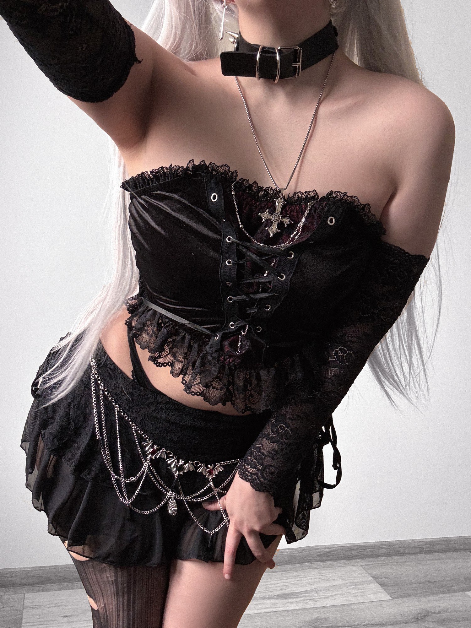 [Qiandai以宇] Goth Frieren (Sousou no Frieren) character image