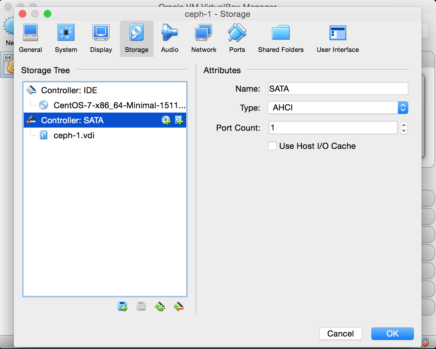 点击Controller:SATA 右边的方形加号