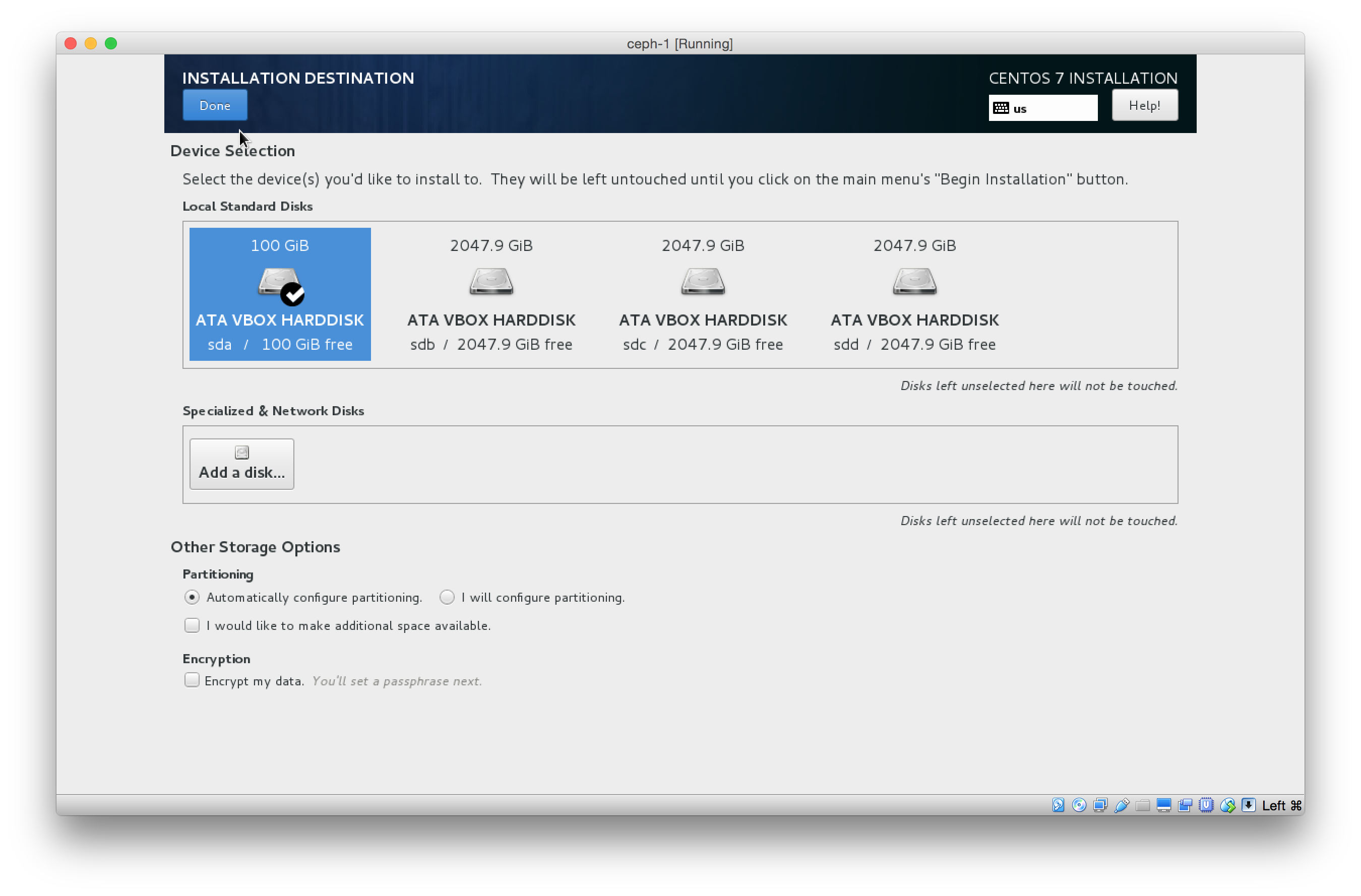 选择系统盘安装路径