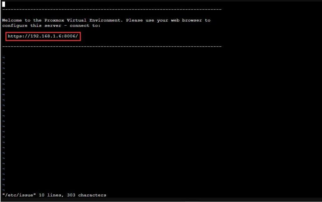 Proxmox VE (PVE) 修改WEB管理IP地址
