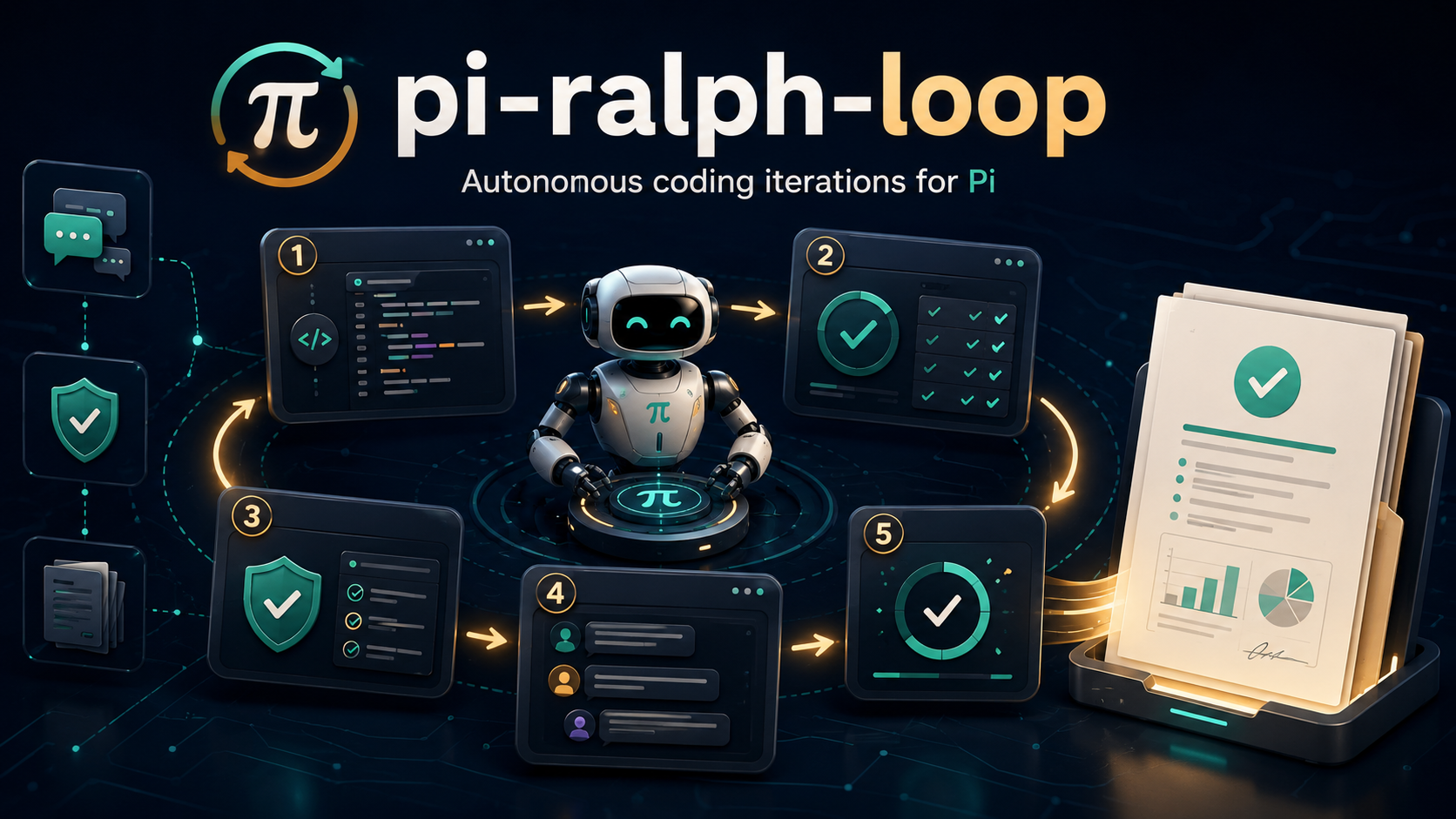 pi-ralph-loop autonomous coding loop hero image