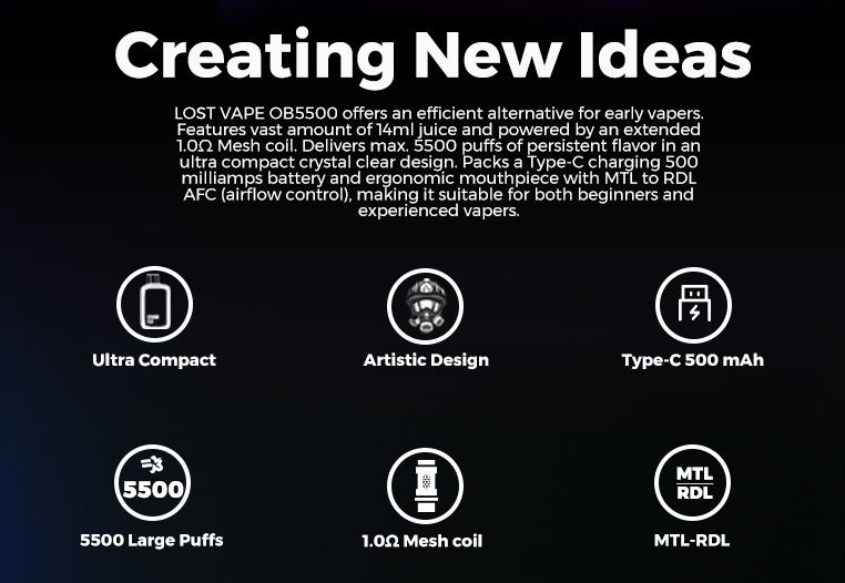 LOST VAPE OB 5500