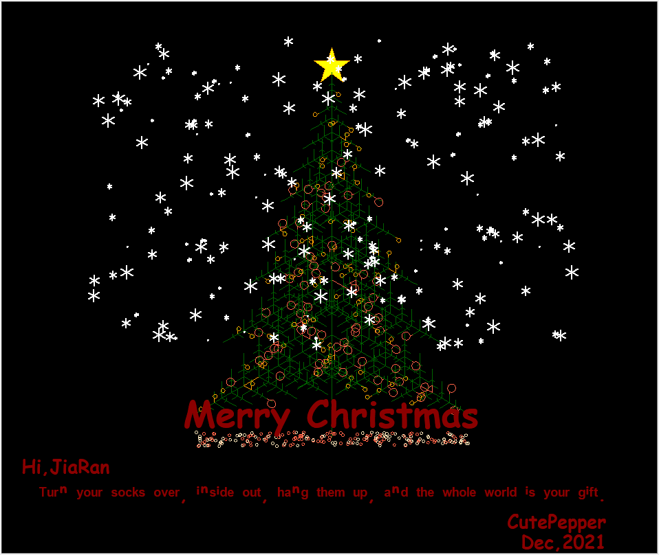 A Special Christmas Card by CutePepper