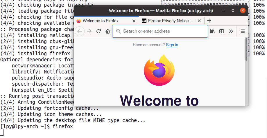 remote Firefox