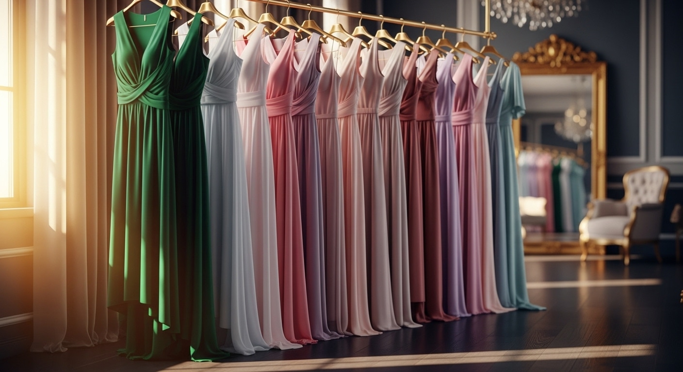 3844 Крупный план: лоскут шелковой ткани насыщенного цвета фуксии, красиво задрапированный and переливающийся на свету