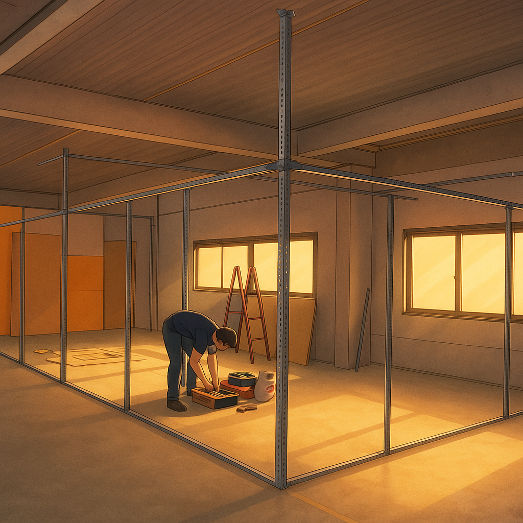Primer espacio de trabajo de Lulabytes, mayo de 2014