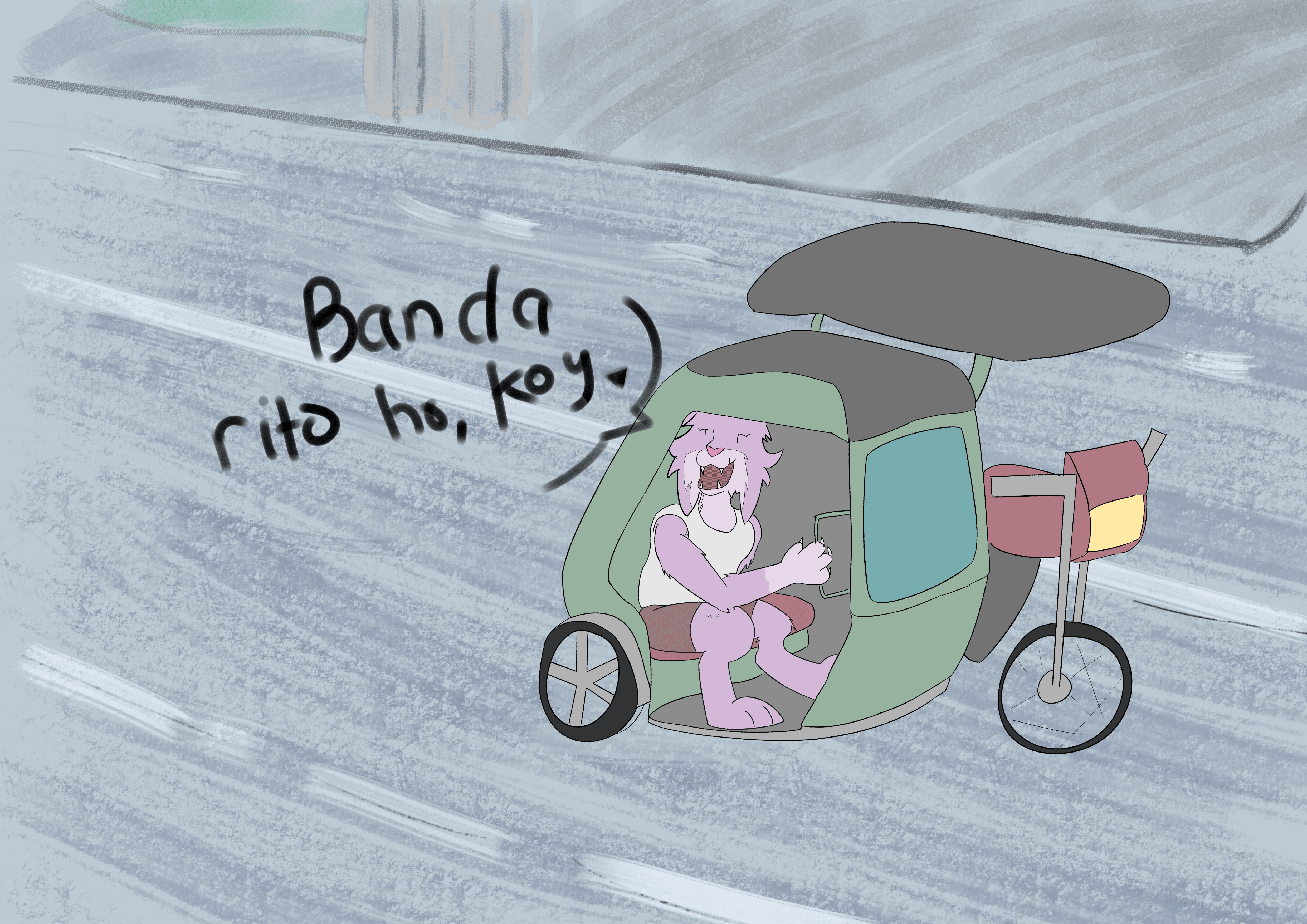 the colors were fine, but the blocking felt off