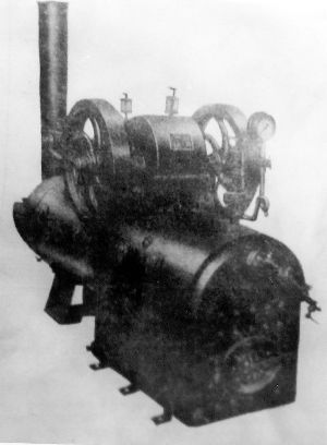石家庄动力机械厂50年代研制的10马力锅驼机