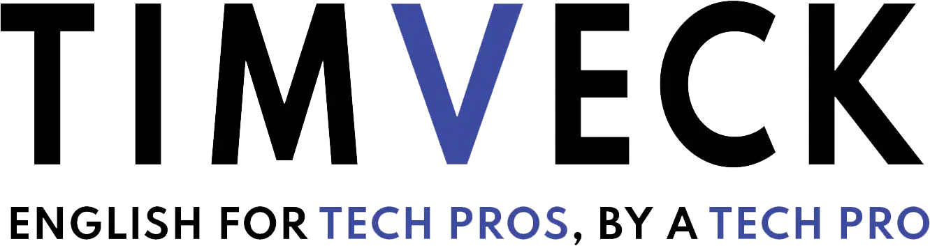 TimVeck - IT Business English Training