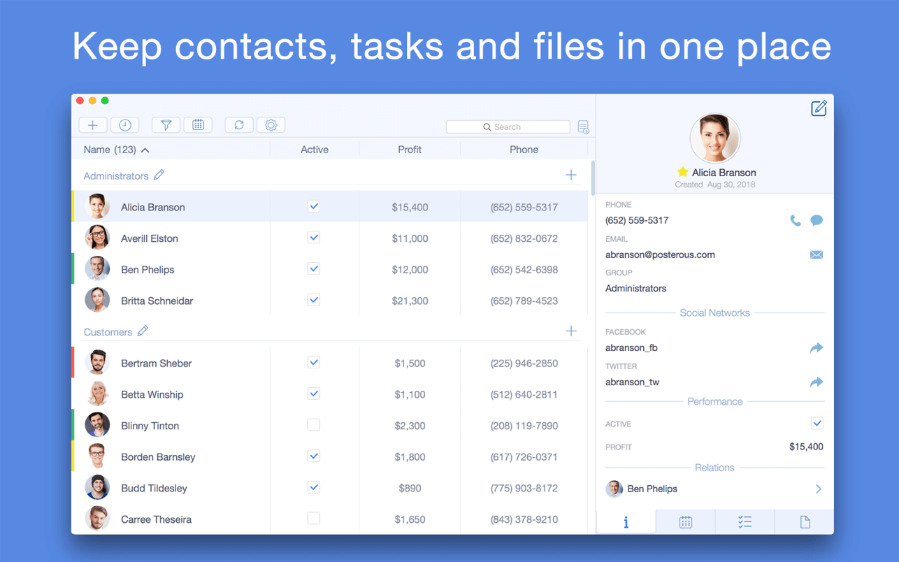 Top Contacts 