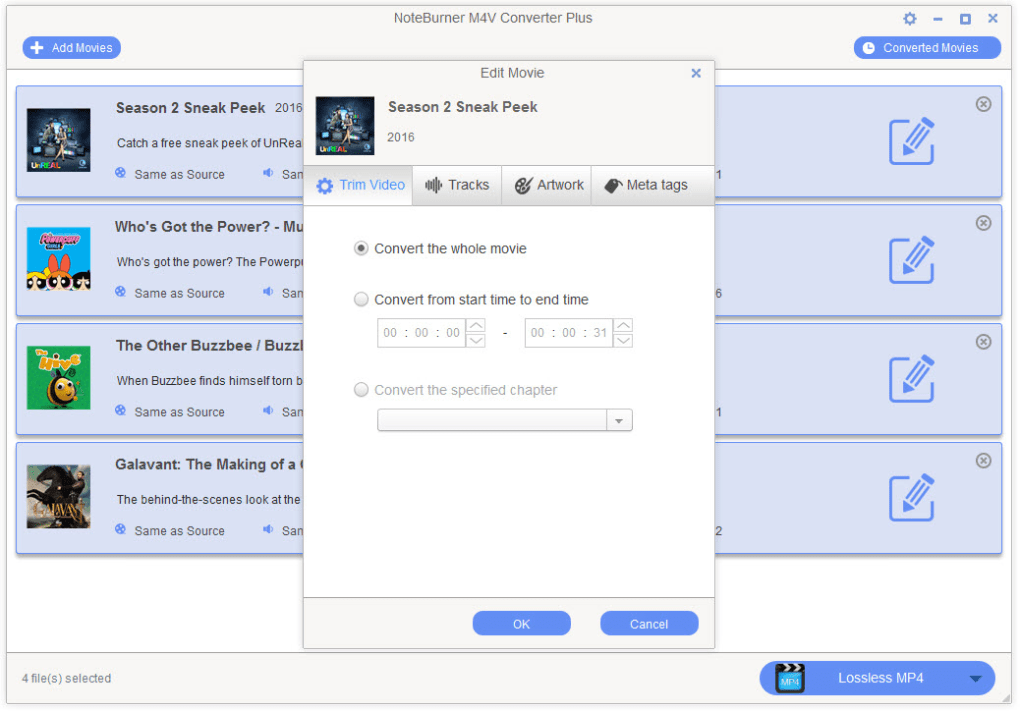 NoteBurner M4V Converter Plus 4.4.1 1 NoteBurner M4V Converter Plus