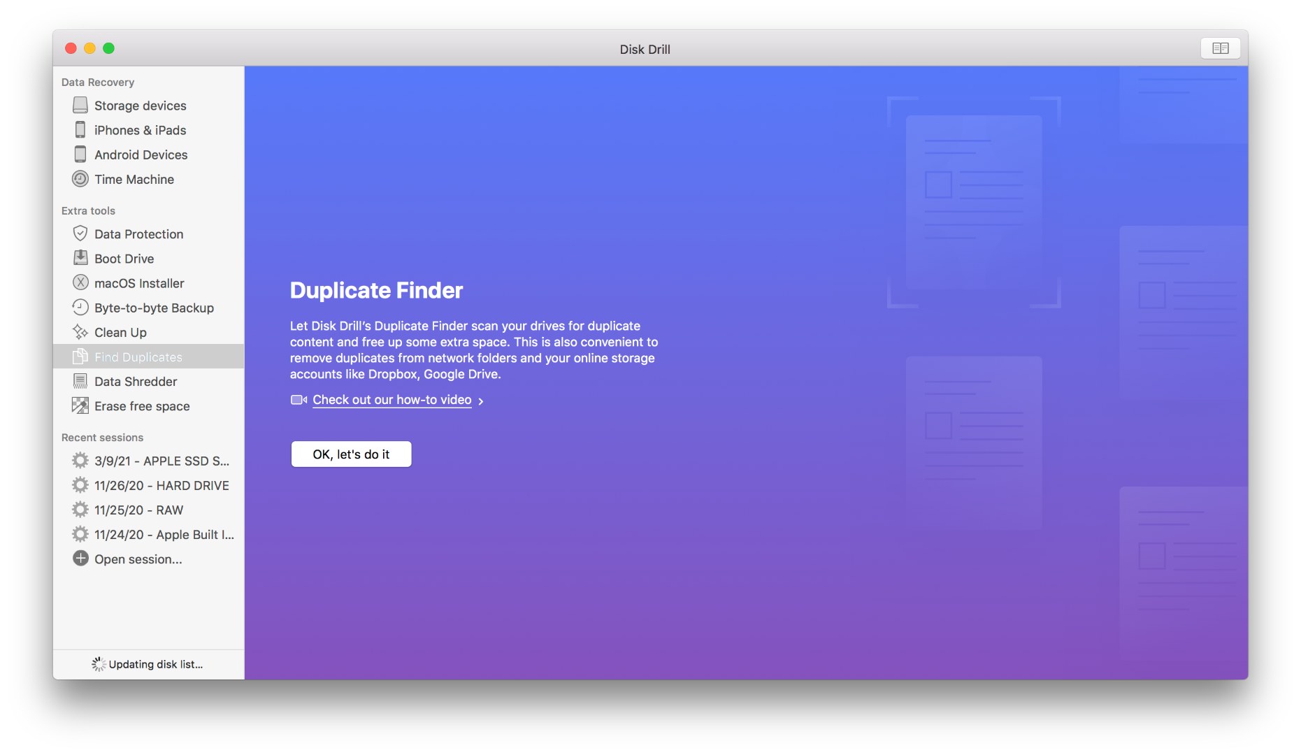 CleverFiles Duplicates Finder