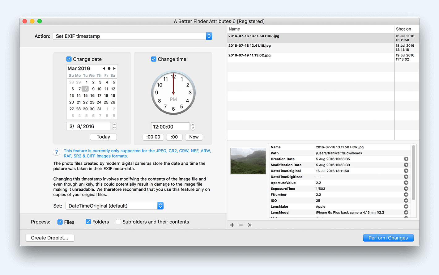 A Better Finder Attributes