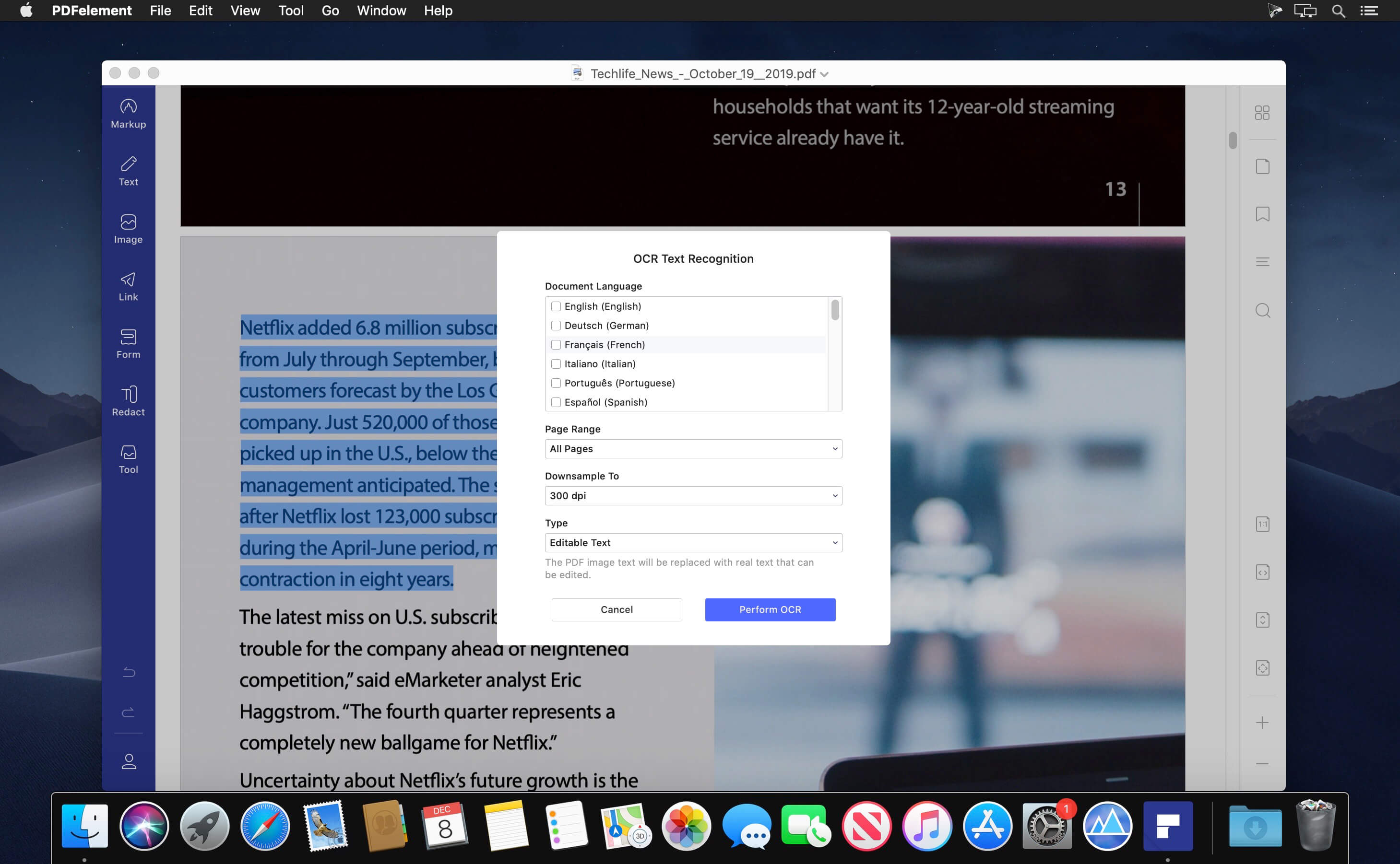 pdfelement pro for mac