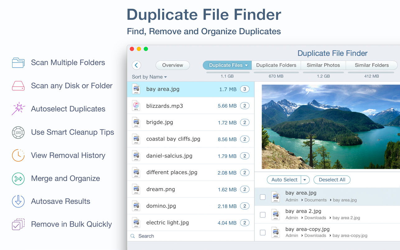 Duplicate File Finder Remover