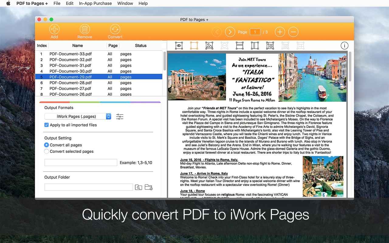 PDF to Pages Converter4