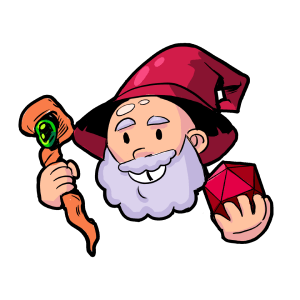 Logo: Mad Mage Dungeon (Mago Louco) 