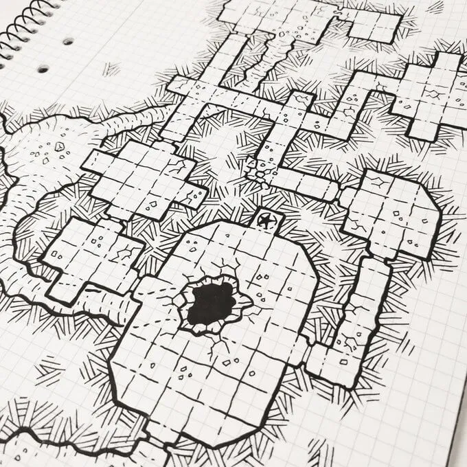 RPG de Mesa Oldschool: Criando uma Boa Dungeon