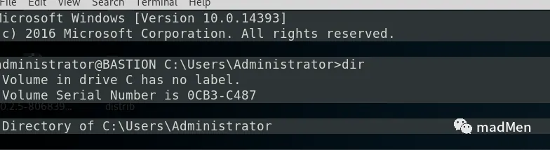Administrator 密码