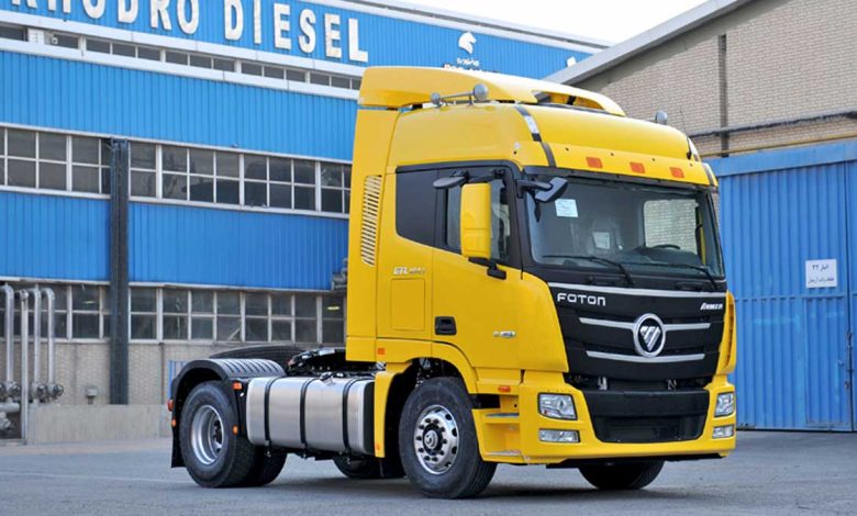 اعلام شرایط فروش نقدی کامیون کشنده فوتون H4 ایران خودرو دیزل