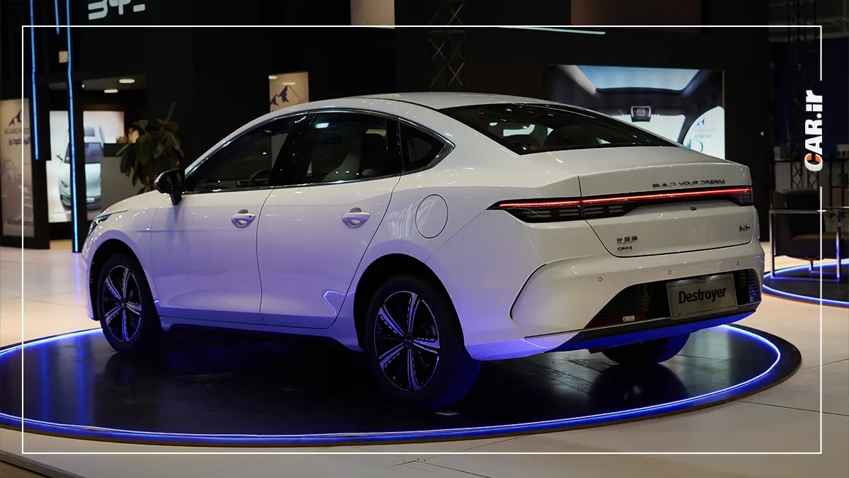 حضور الوند خودرو با محصولات جدید بی‌وای‌دی در اتو اکسپو 1403