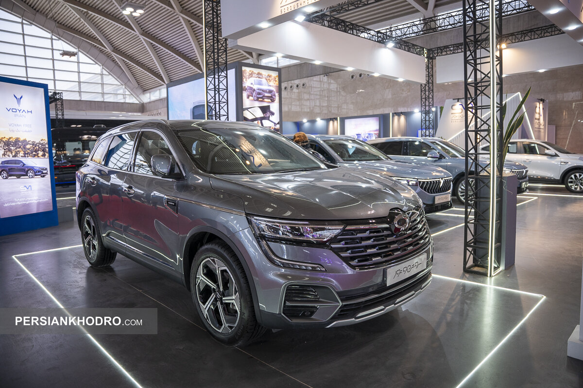 سروش موتور با دوقلوهای رنو آرکانا و رنو کولئوس در شهرآفتاب