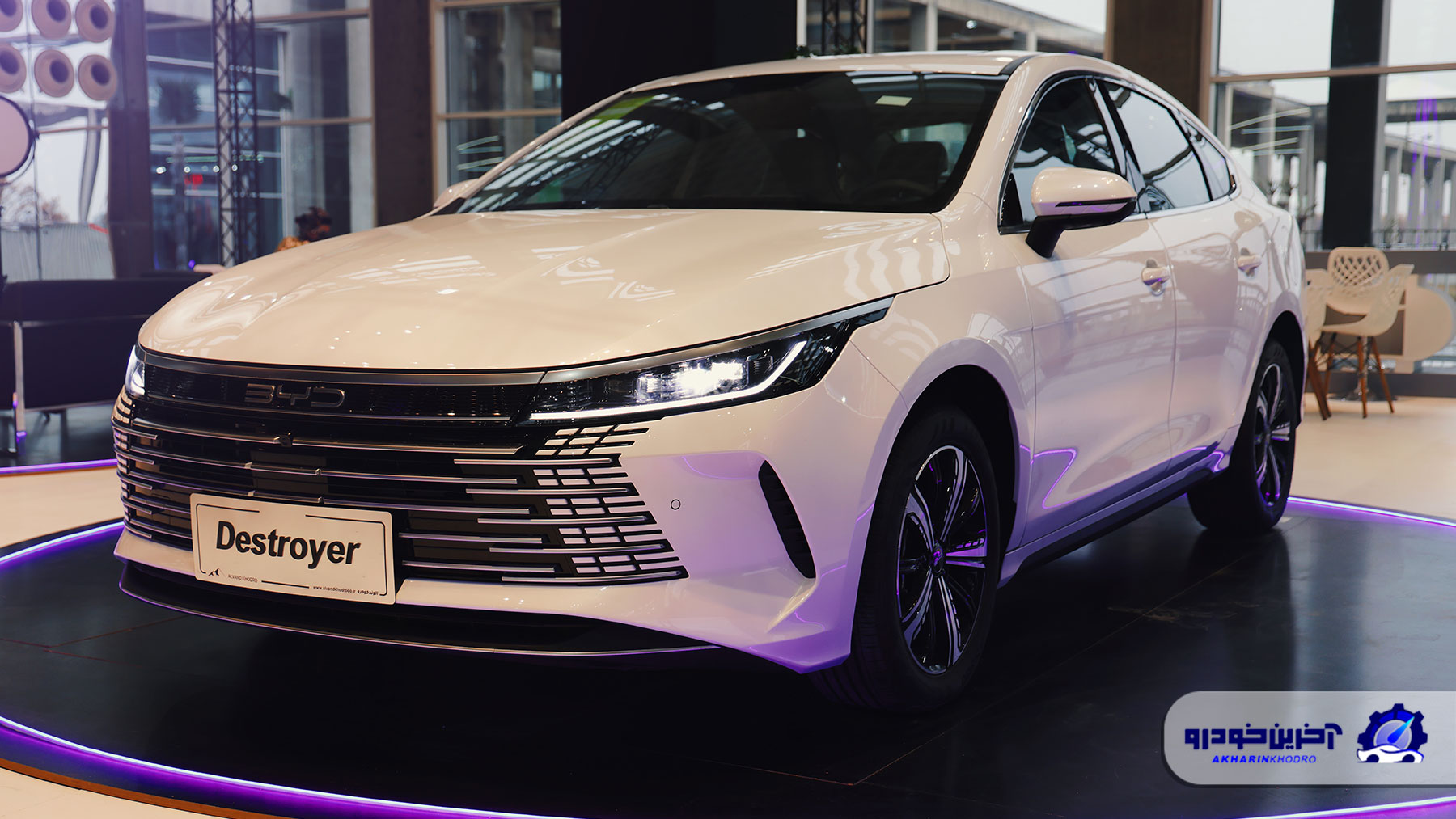 تخریب گر چینی به ایران رسید ؛ رونمایی بی وای دی دیسترویر ۰۵ توسط الوند خودرو