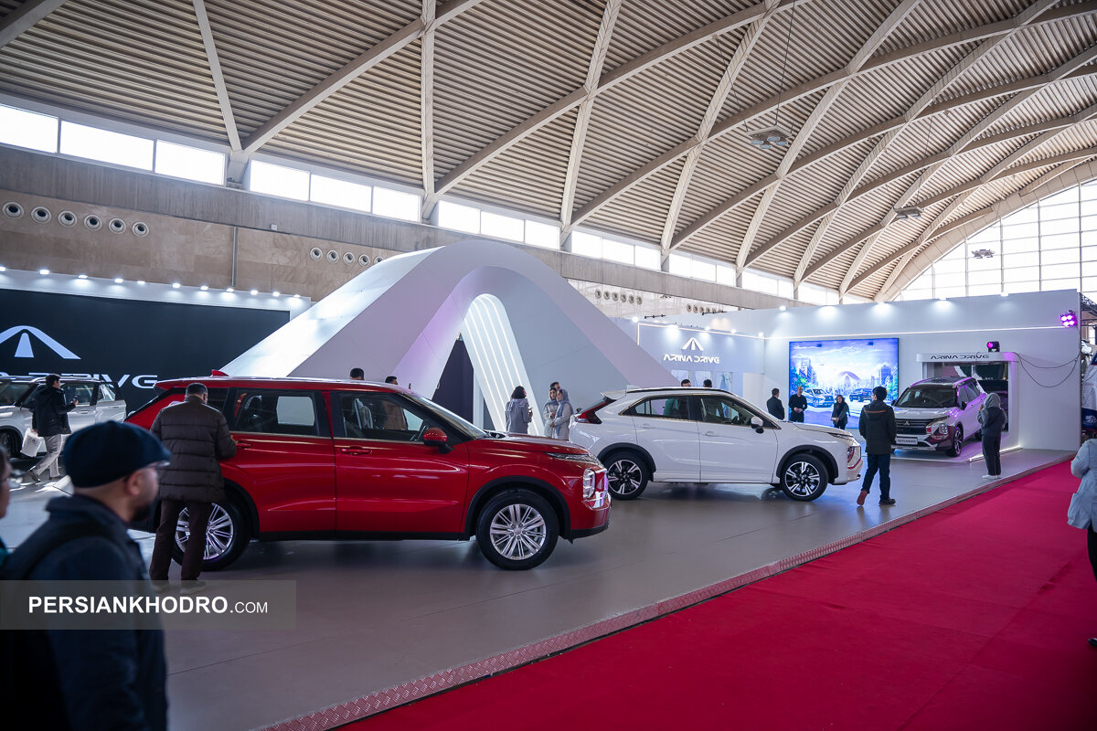 بازدید مجازی از خودروهای لاماری و میتسوبیشی در شهر آفتاب