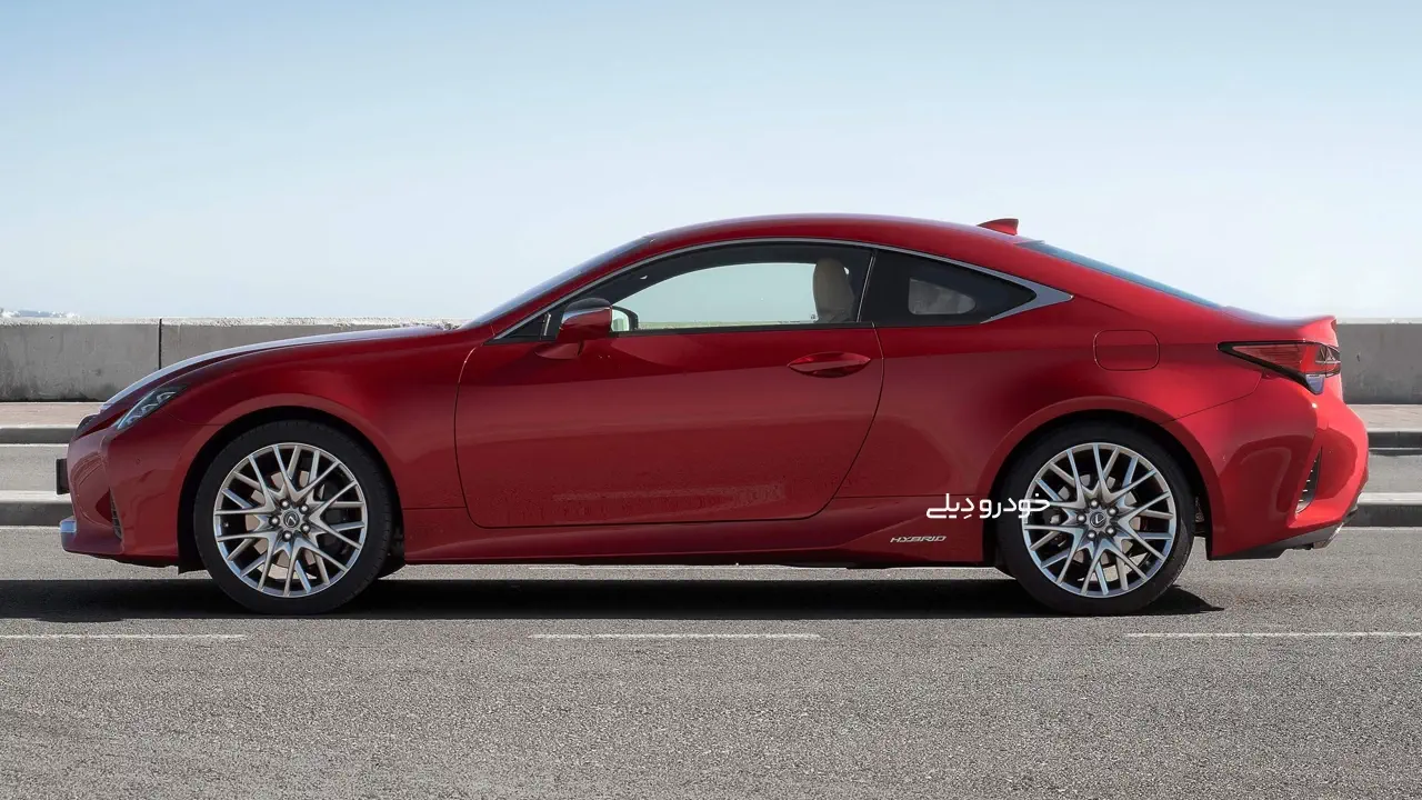 لکسوس RC به پایان خط رسید