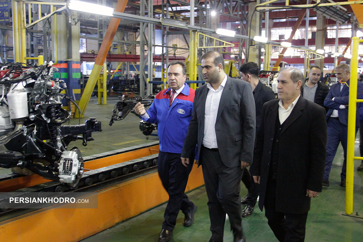 مدیرعامل سازمان منطقه آزاد ارس به آمیکو رفت (+عکس)