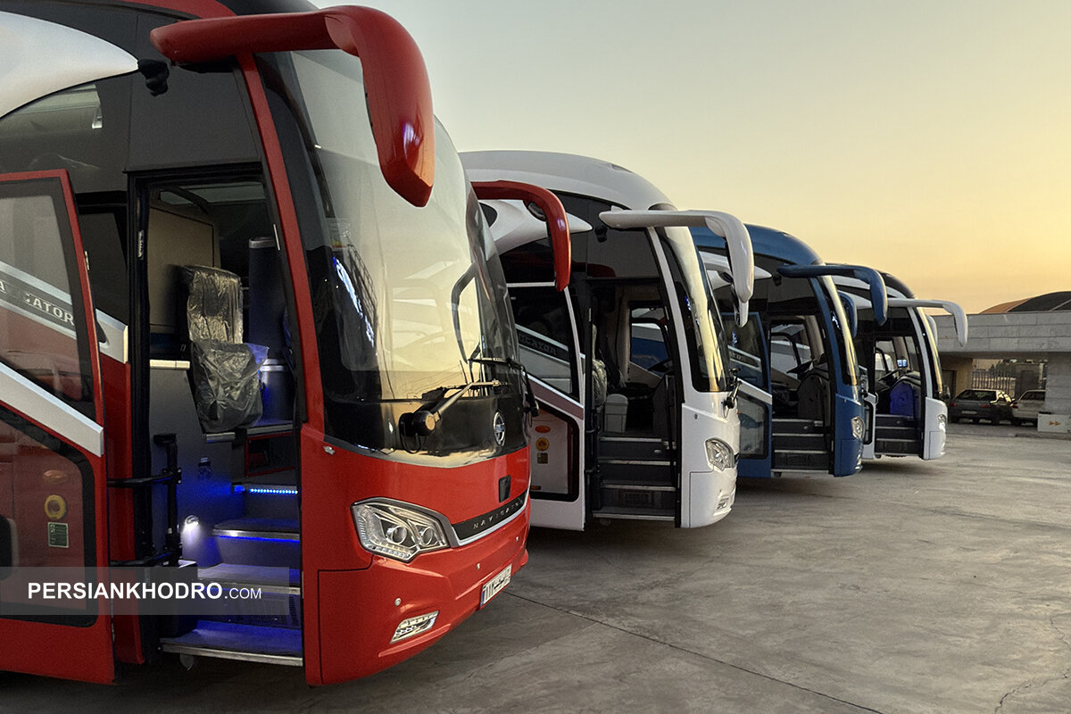 ۲۳ نما از اتوبوس جدید سروش ایویکو (+قیمت)
