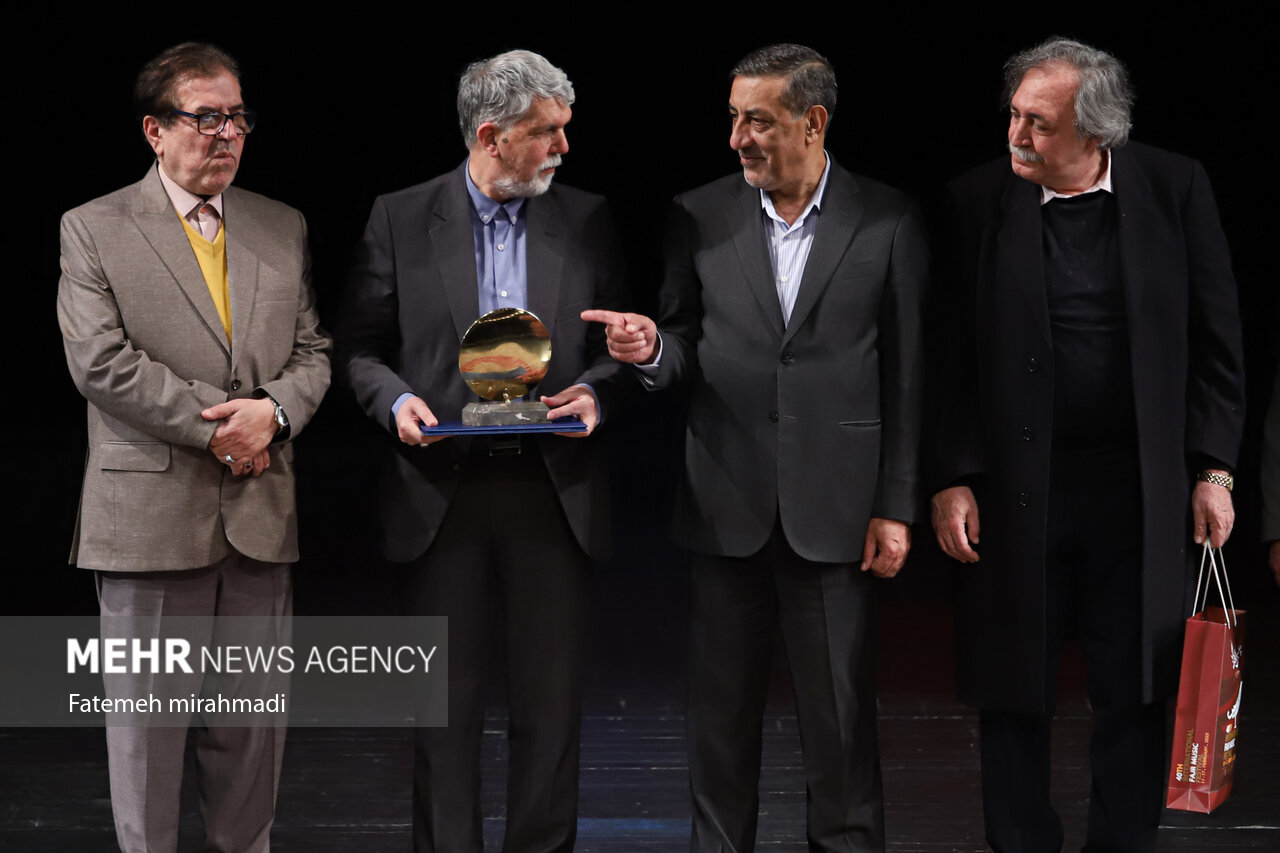 اختتامیه چهلمین جشنواره بین‌المللی موسیقی فجر