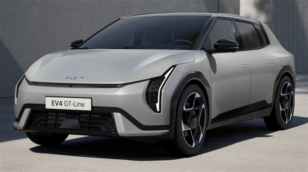 ظهور أول صور لسيارة Kia EV4