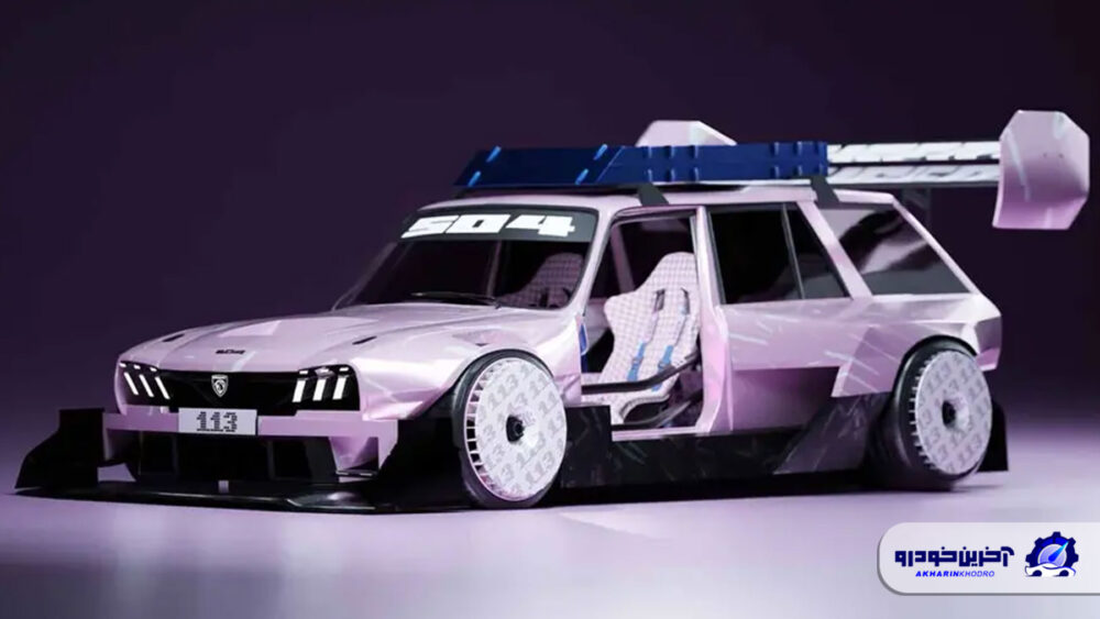 پژو ۵۰۴ مسابقه ای ؛ بازگشت خودروی خاطره انگیز ایرانیان با طراحی رادیکال