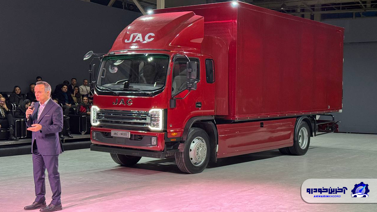 آرین دیزل اولین کامیونت ۱۲ تن اتوماتیک را رونمایی کرد + مشخصات