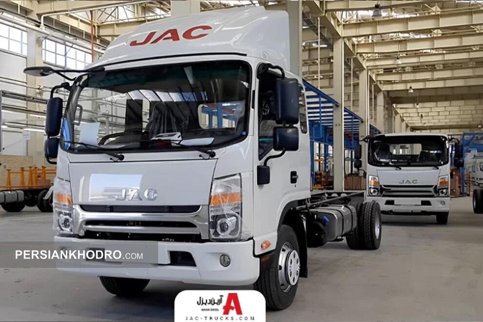 کامیونت ۳ تا ۴ تن آرین دیزل می آید